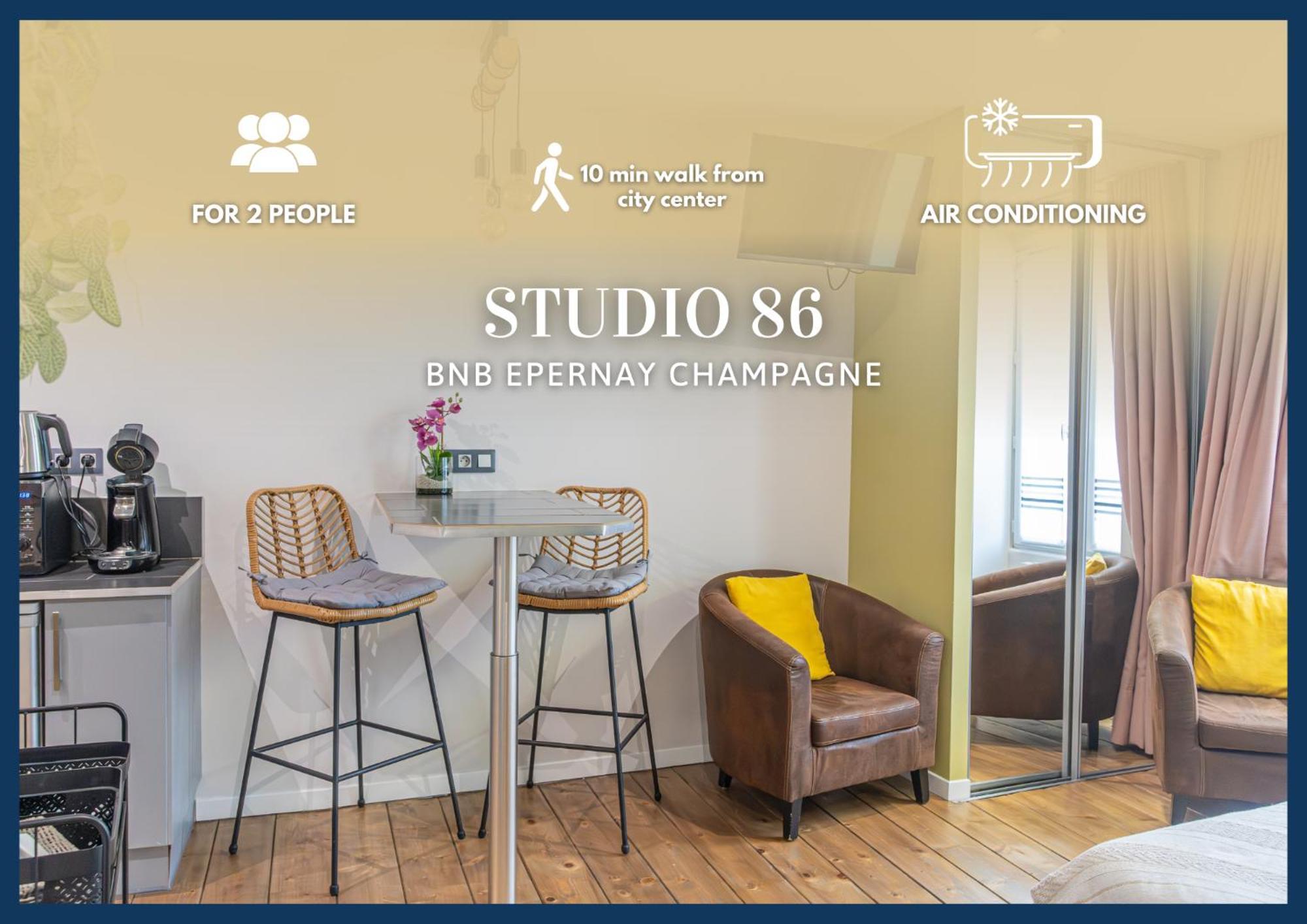 Appartamento BNB EPERNAY Studio 86 Esterno foto